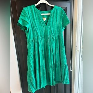 Maeve by Anthropologie green dress